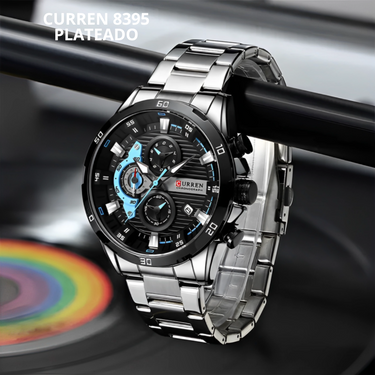 Curren 8402 plateado